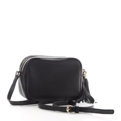 Gucci Pebbled Calfskin Small Soho Disco Bag Black 3 of 9