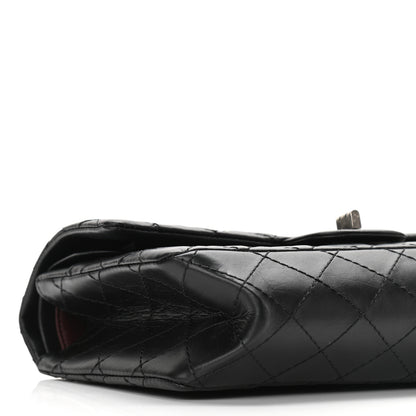Chanel Aged Calfskin Quilted 2.55 Reissue 225 Flap Black 9 of 11