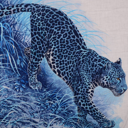 Hermes Cashmere Silk Panthera Pardus Shawl 140 1 of 6