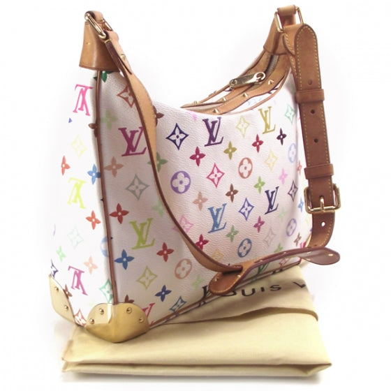 Louis Vuitton Monogram Multicolor Boulogne White 3 of 9