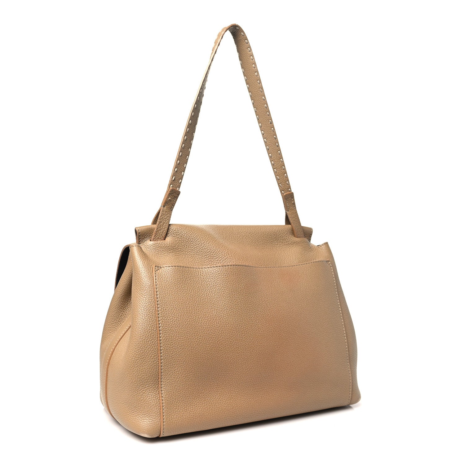 The Row Grained Calfskin Sidekick Khaki 3 of 15