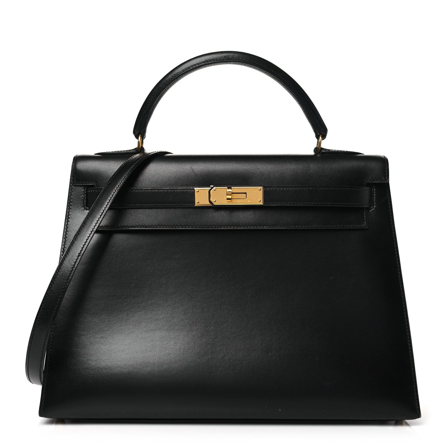 Hermes Box Kelly Sellier 32 Black 1 of 14