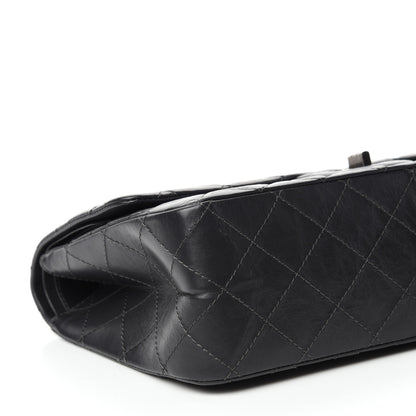 Chanel Aged Calfskin Quilted 2.55 Reissue 227 Flap Dark Grey 6 of 10