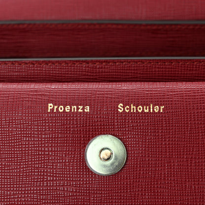 Proenza Schouler New Linosa Mini PS11 Classic Shoulder Bag Flame Red 6 of 10