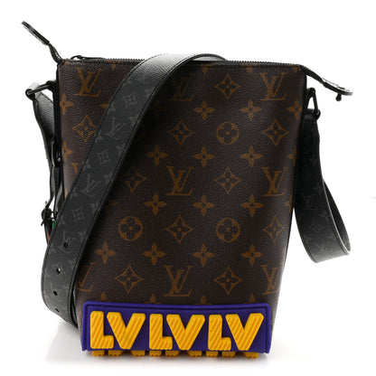 Louis Vuitton Monogram LV Rubber Cruiser Messenger Multicolor 1 of 9