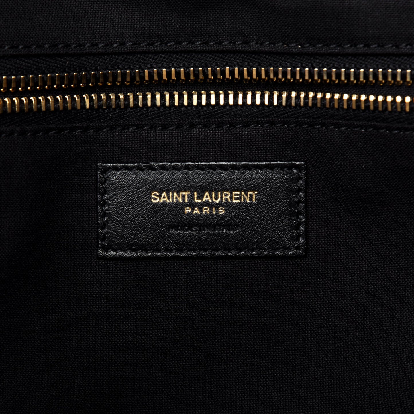 Linen Calfskin Rive Gauche Tote Natural
