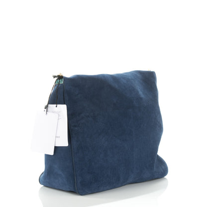Celine Suede Medium Gourmette Ocean Blue 3 of 6