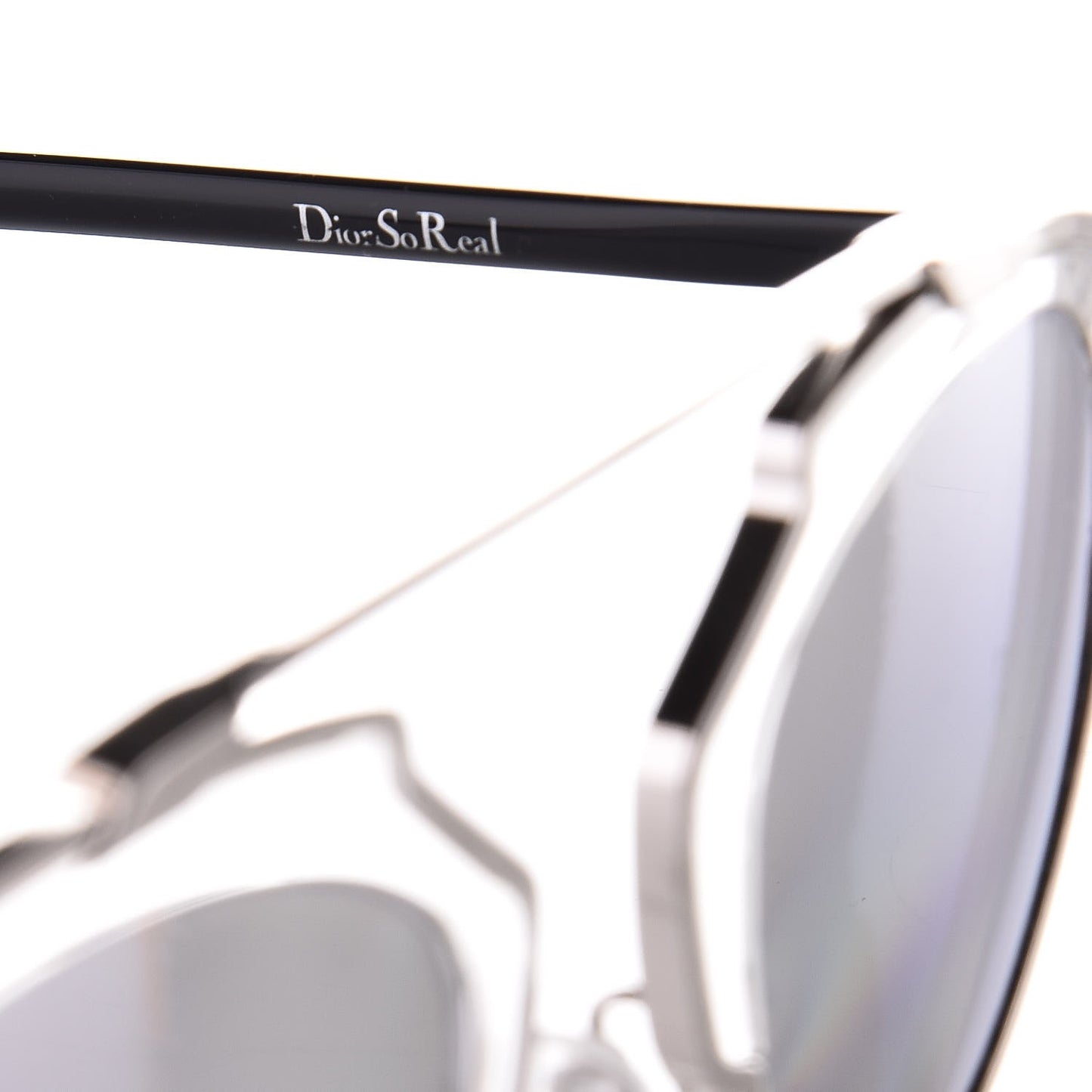 Mirrored So Real Sunglasses Silver