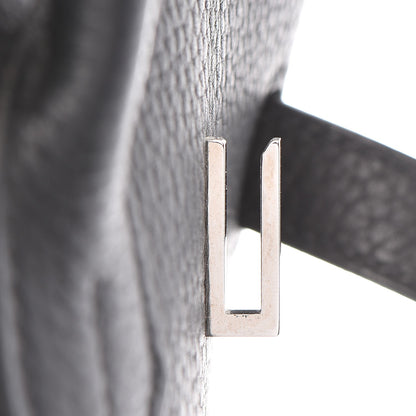Hermes Taurillon Clemence Birkin 40 Black 13 of 36