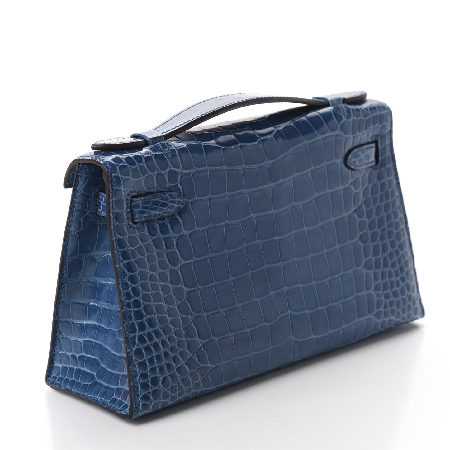 Shiny Alligator Kelly Pochette Mykonos