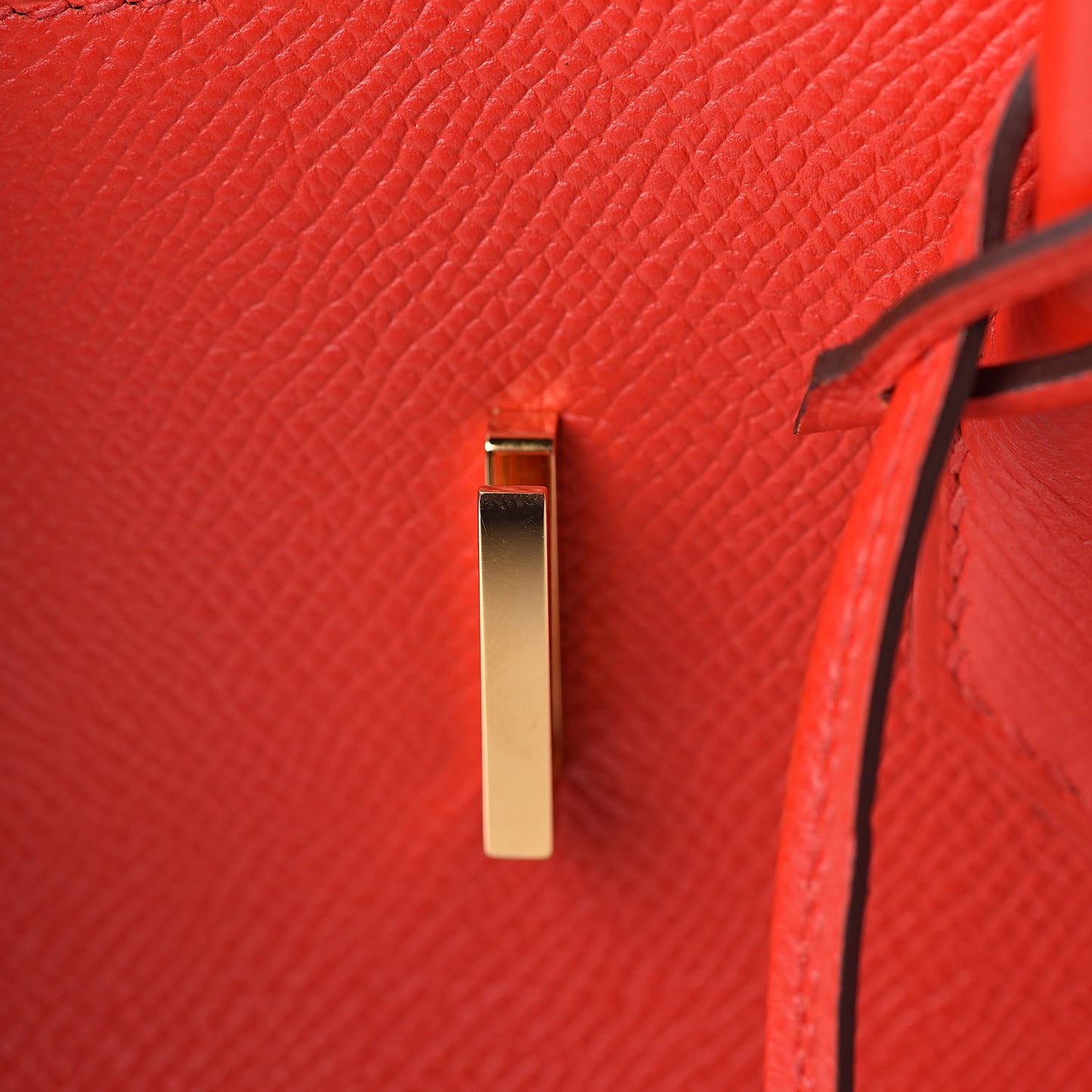 Epsom Birkin 30 Rouge De Coeur