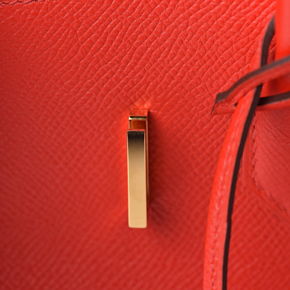 Hermes Epsom Birkin 30 Rouge De Coeur 21 of 31