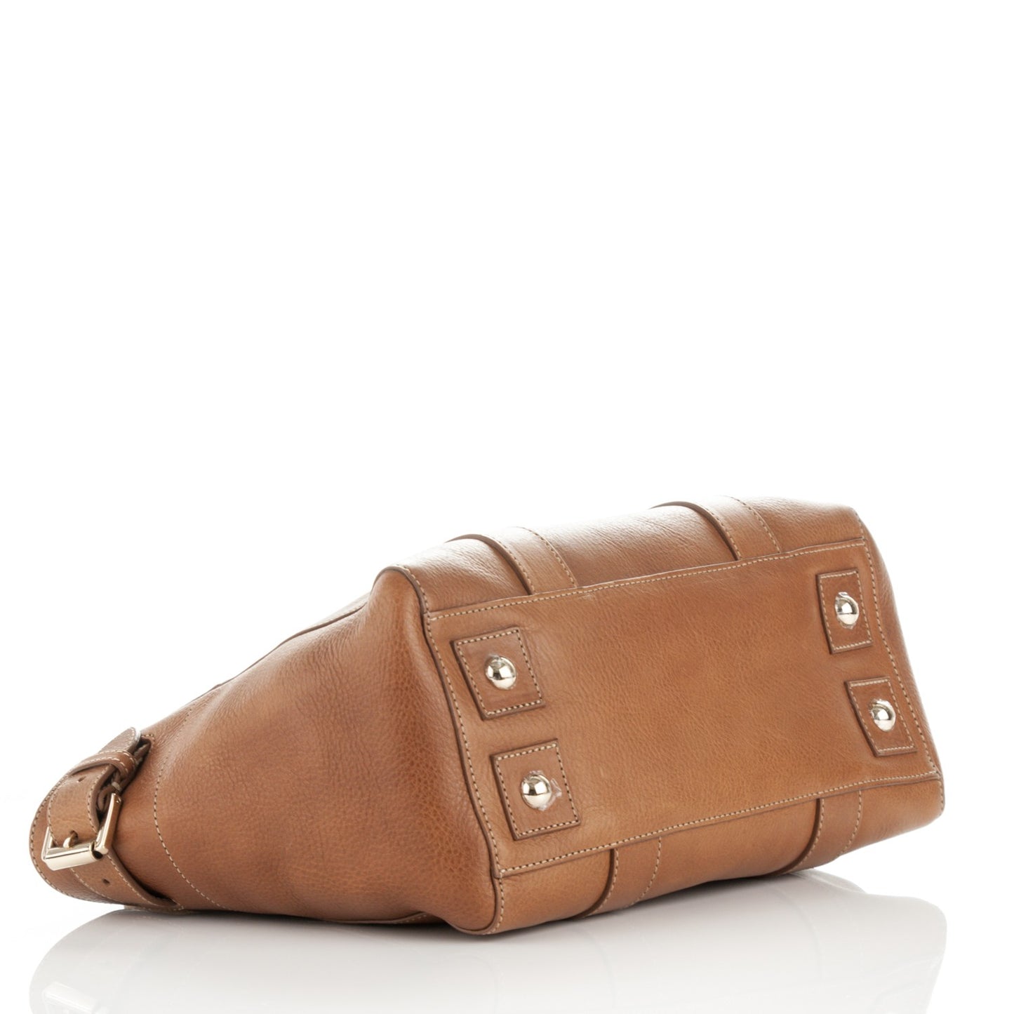 Natural Leather Small Buckle Bayswater Oak