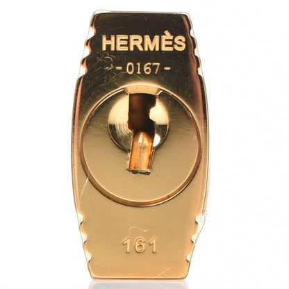 Hermes Taurillon Clemence Retourne Horseshoe Kelly 28 Gold 36 of 40