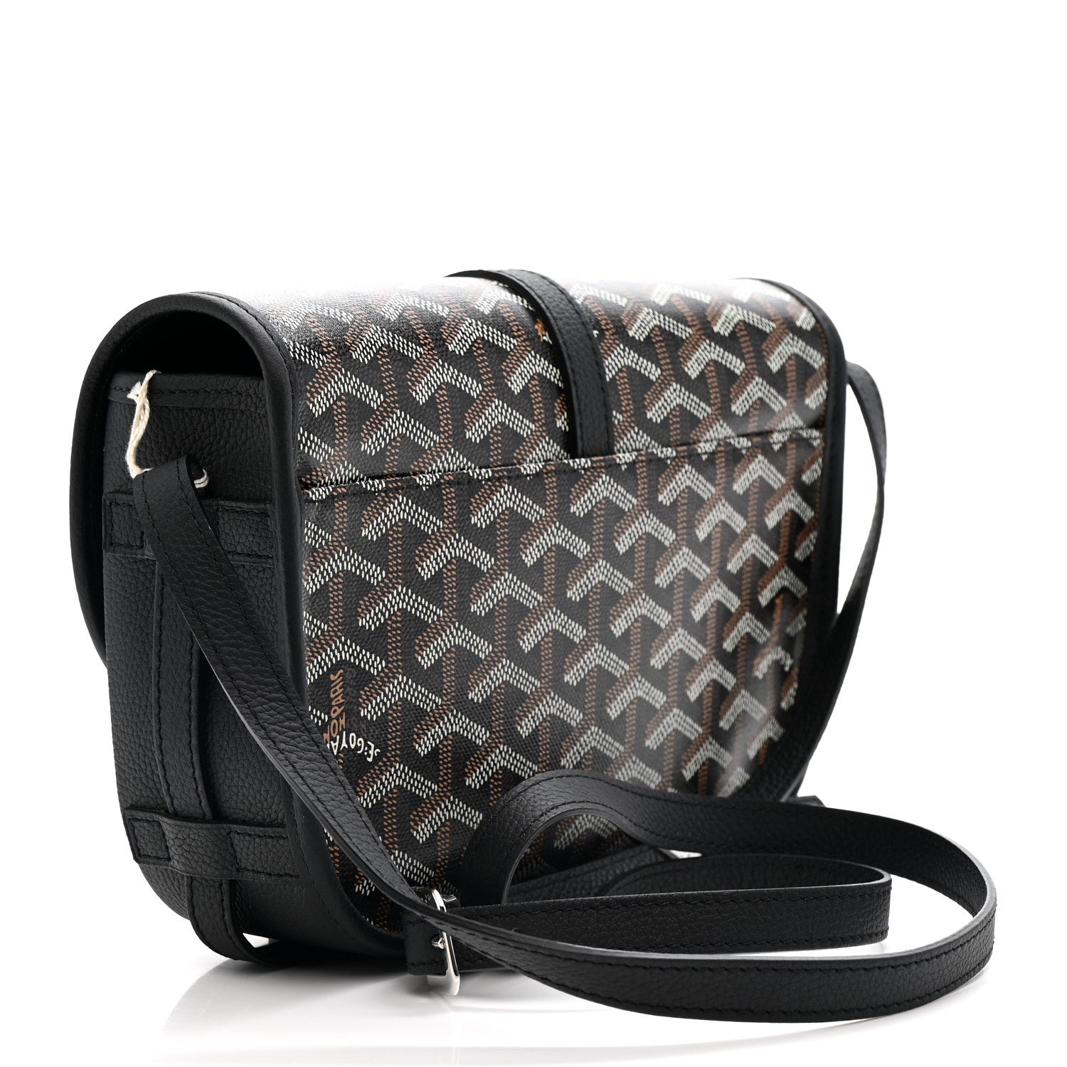 Goyard Goyardine Belvedere II PM Messenger Bag Black 3 of 9
