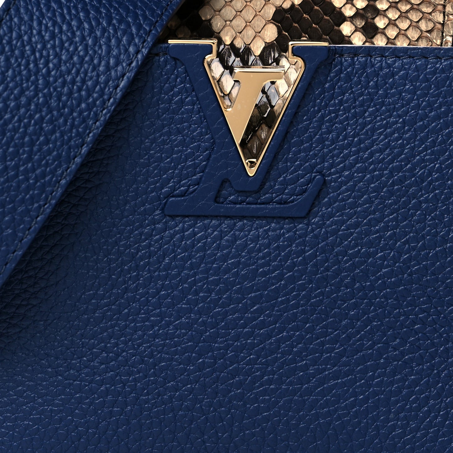 Taurillon Python Capucines Mini
