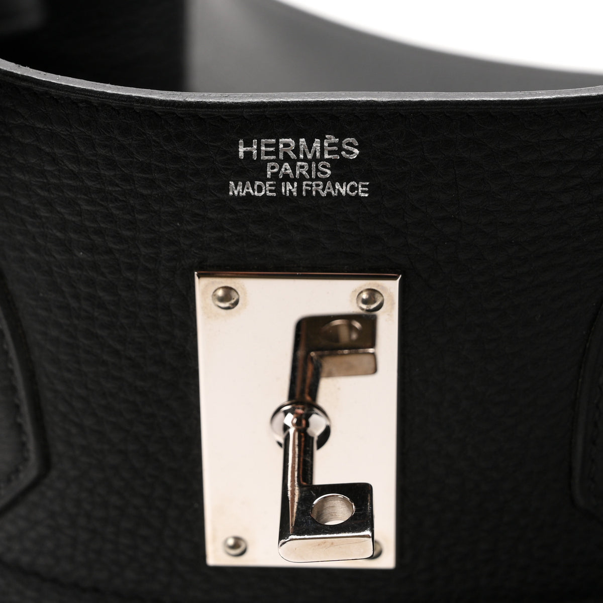 Hermes Togo HAC Travel Birkin 50 Black 5 of 11