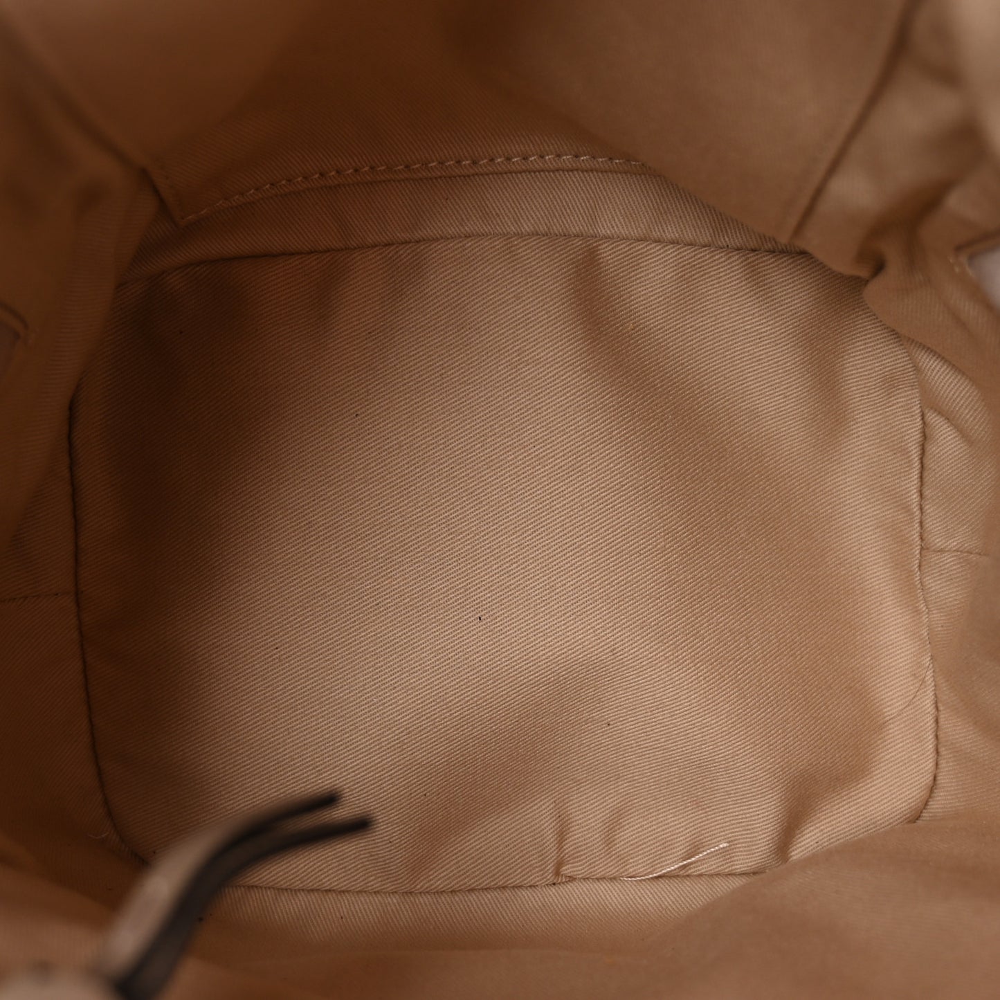 Suede Calfskin Small Faye Backpack Motty Grey