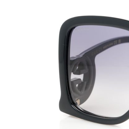 Gucci Acetate Rectangle Frame Sunglasses GG1326S Black 7 of 8
