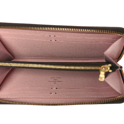 Louis Vuitton Monogram Clemence Wallet Rose Ballerine 5 of 8