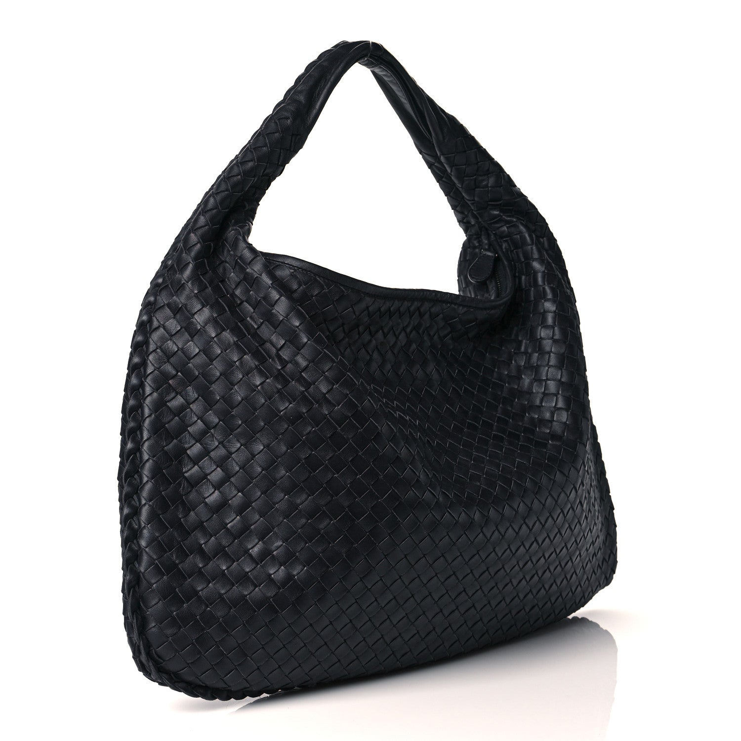 Bottega Veneta Nappa Intrecciato Large Veneta Hobo Ink 3 of 10