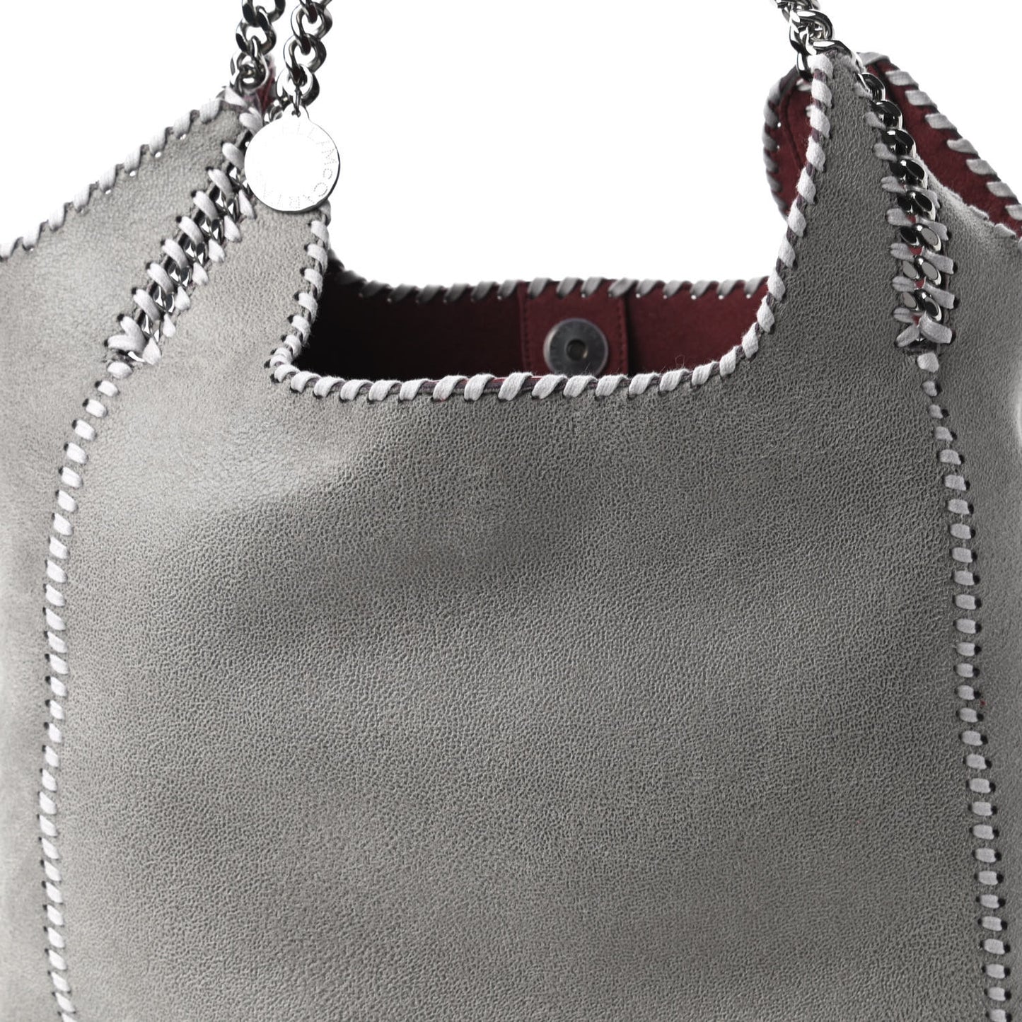 Shaggy Deer Falabella Tote Grey