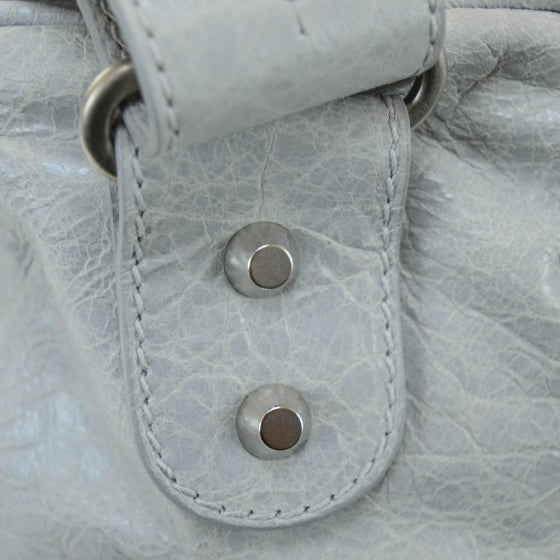 Agneau Squash Small Duffel Bag Gris Ciment