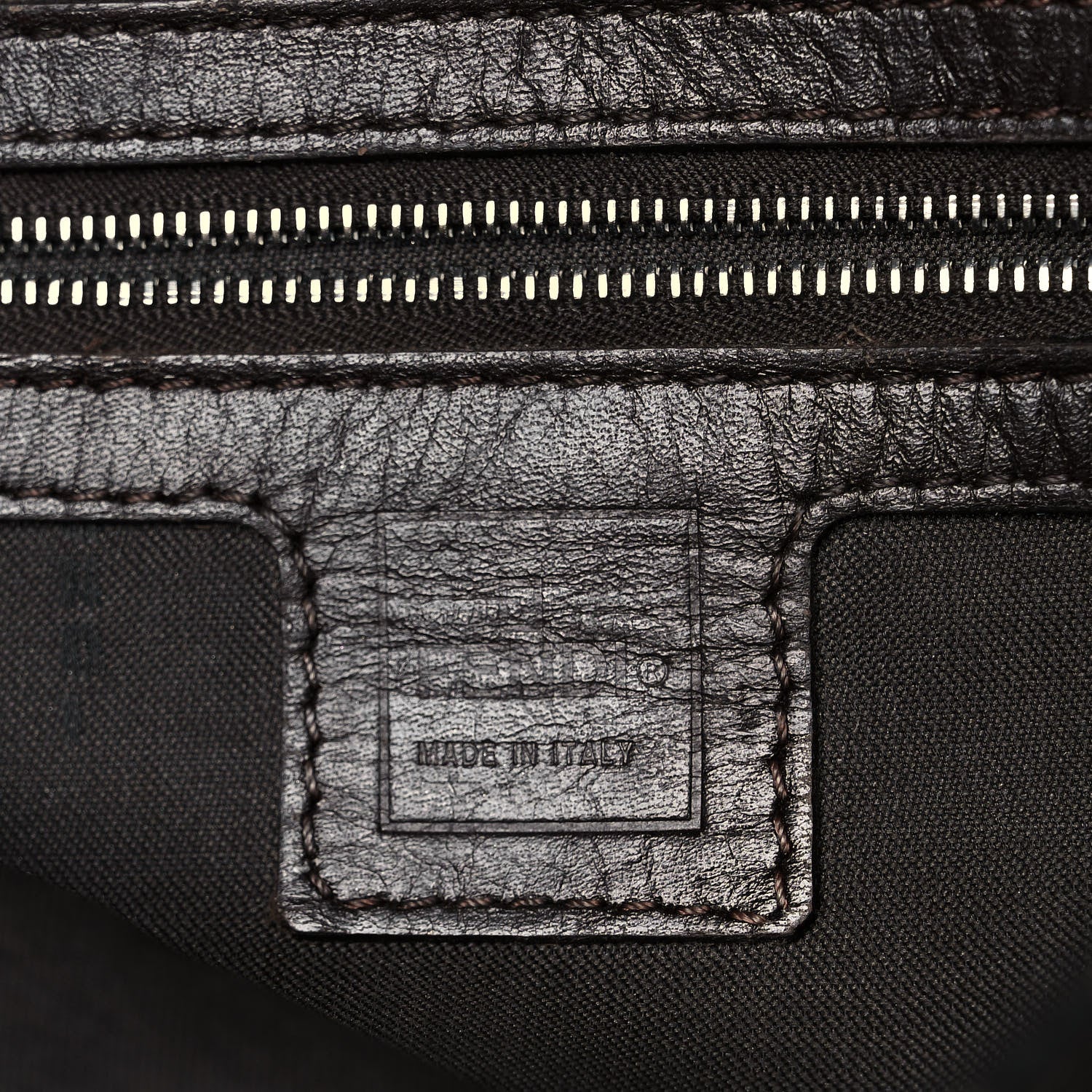 Fendi Zucca Baguette Tobacco 7 of 11