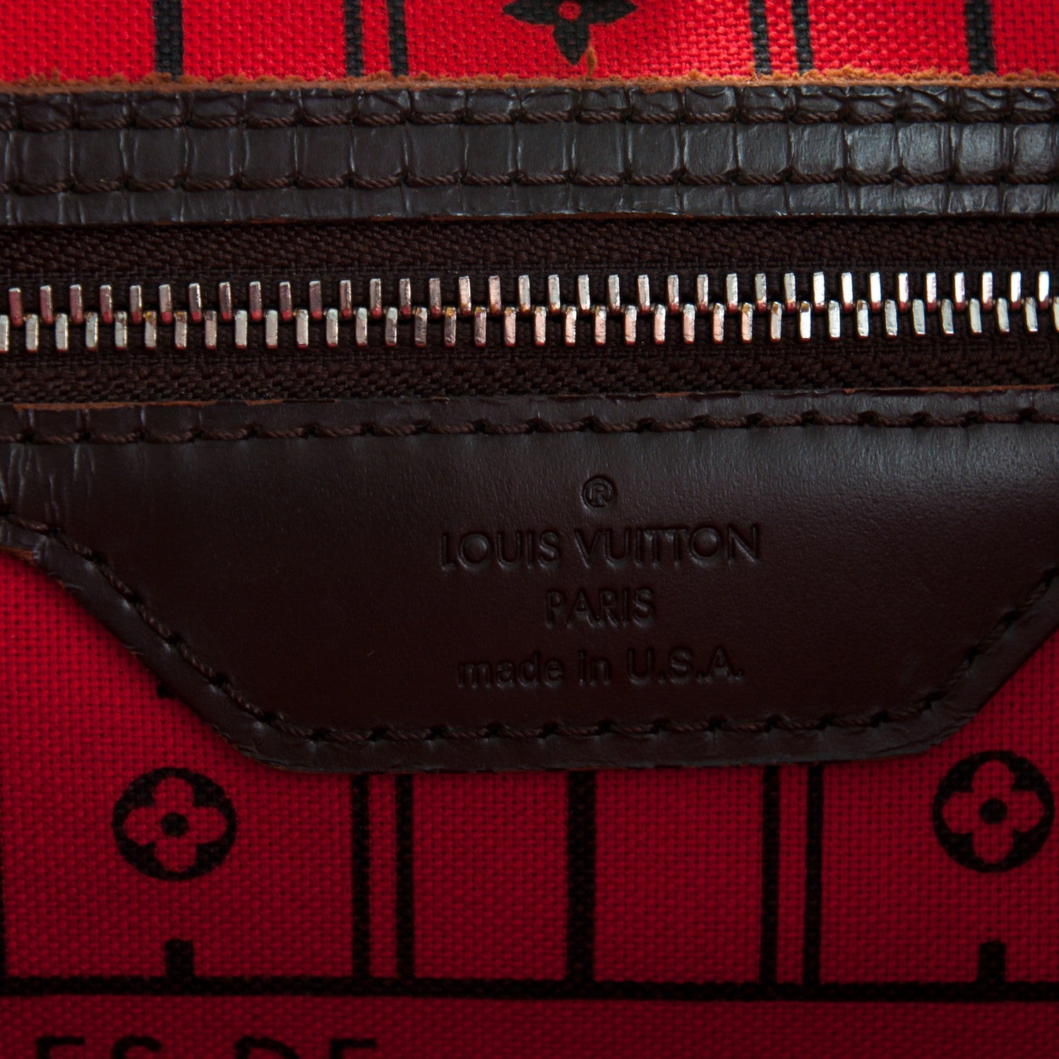 Louis Vuitton Damier Ebene Neverfull GM 5 of 10