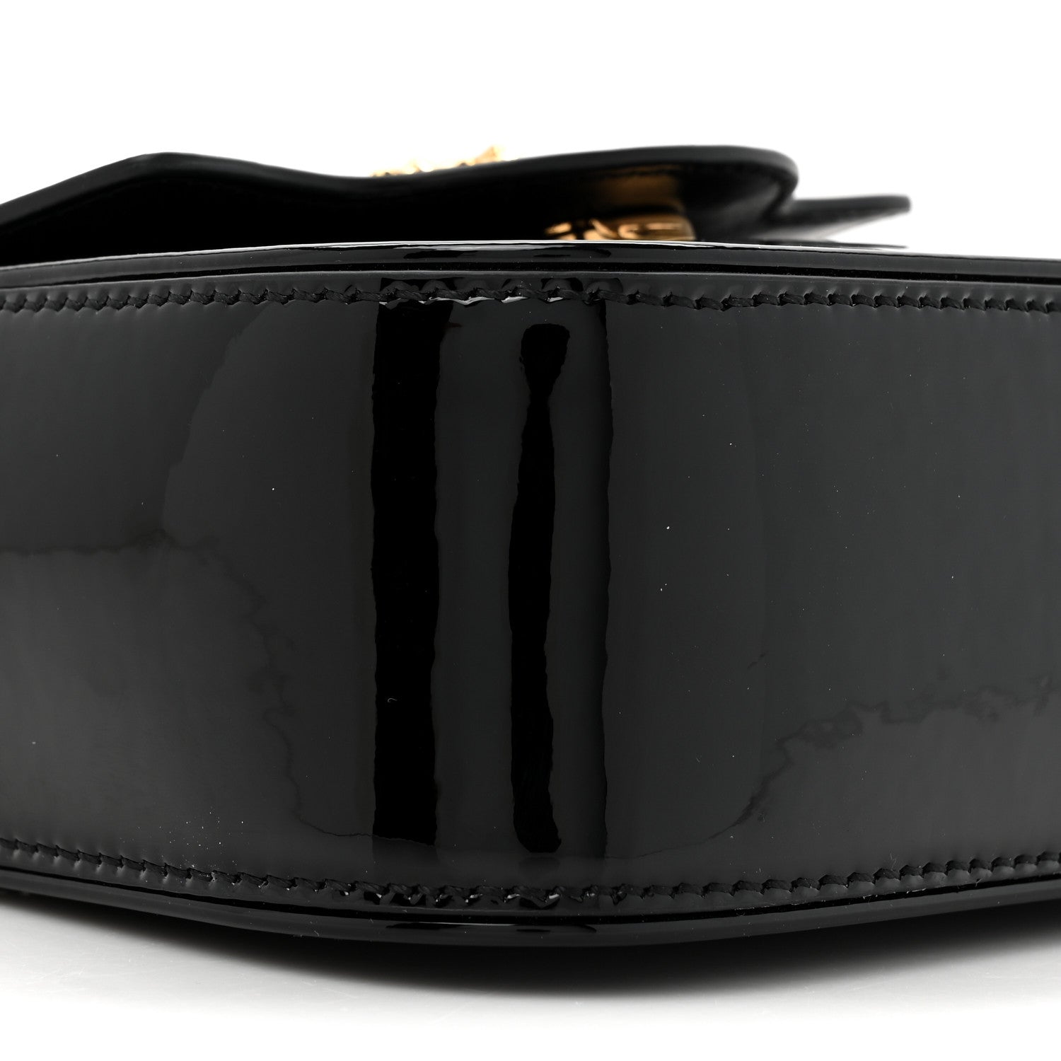 Versace Patent Mini La Medusa Bag Black 9 of 9