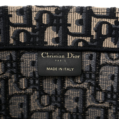 Christian Dior Oblique Large Book Tote Blue Multicolor 6 of 14