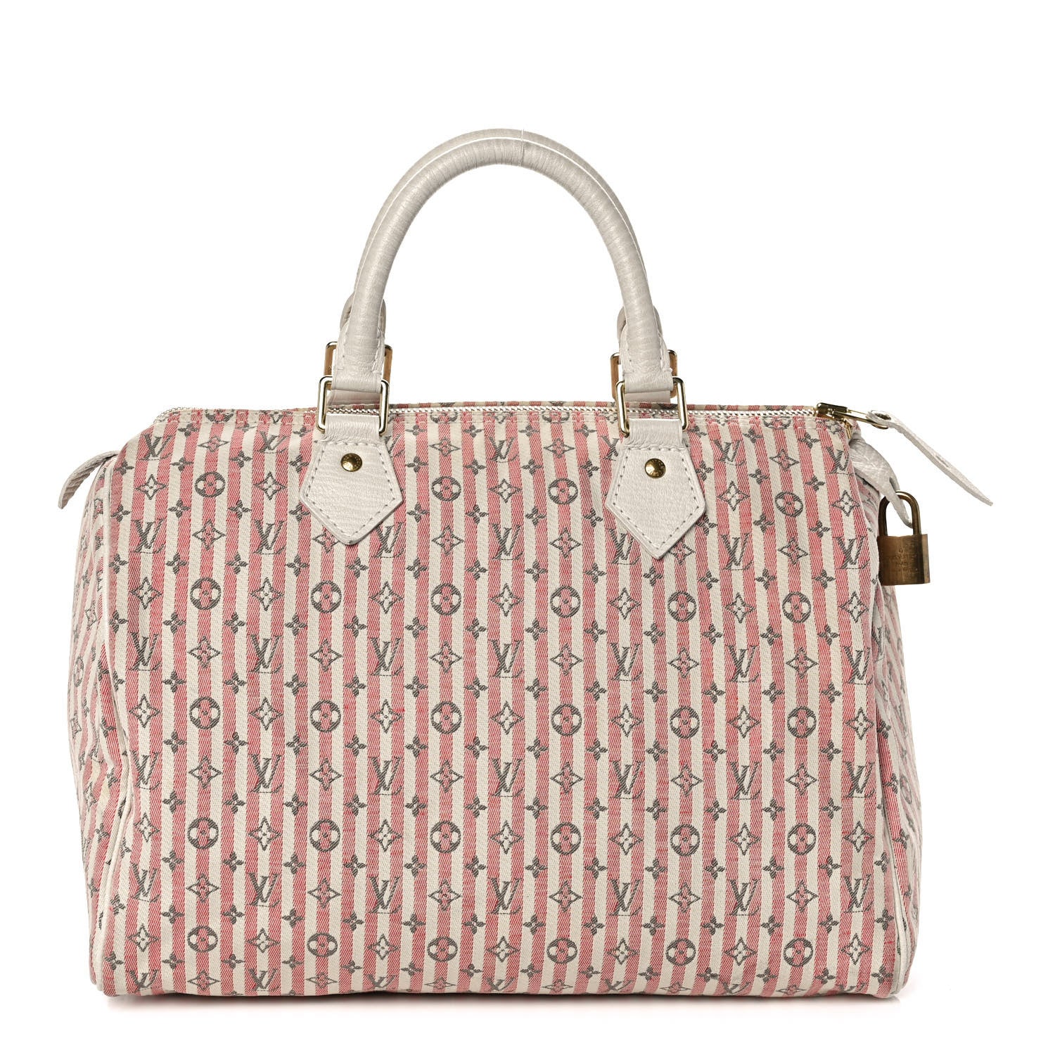 Louis Vuitton Mini Lin Croisette Speedy 30 Rouge 1 of 10
