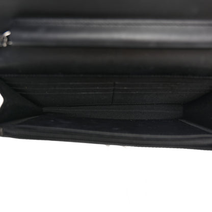 Chanel Patent Quilted Wallet On Chain WOC Black 5 of 14