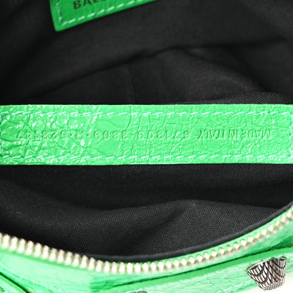 Balenciaga Agneau Arena Le Cagole Shoulder Bag XS Vivid Green 8 of 11
