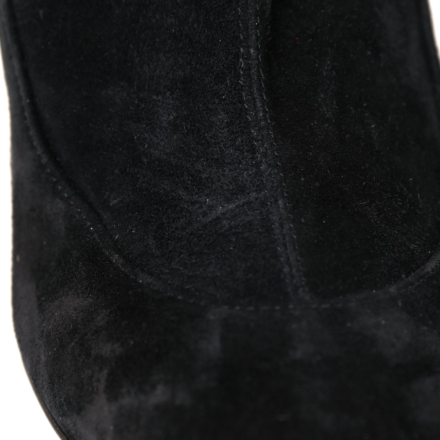 Veau Velours Stretch Gena 85 Bootie 37 Black