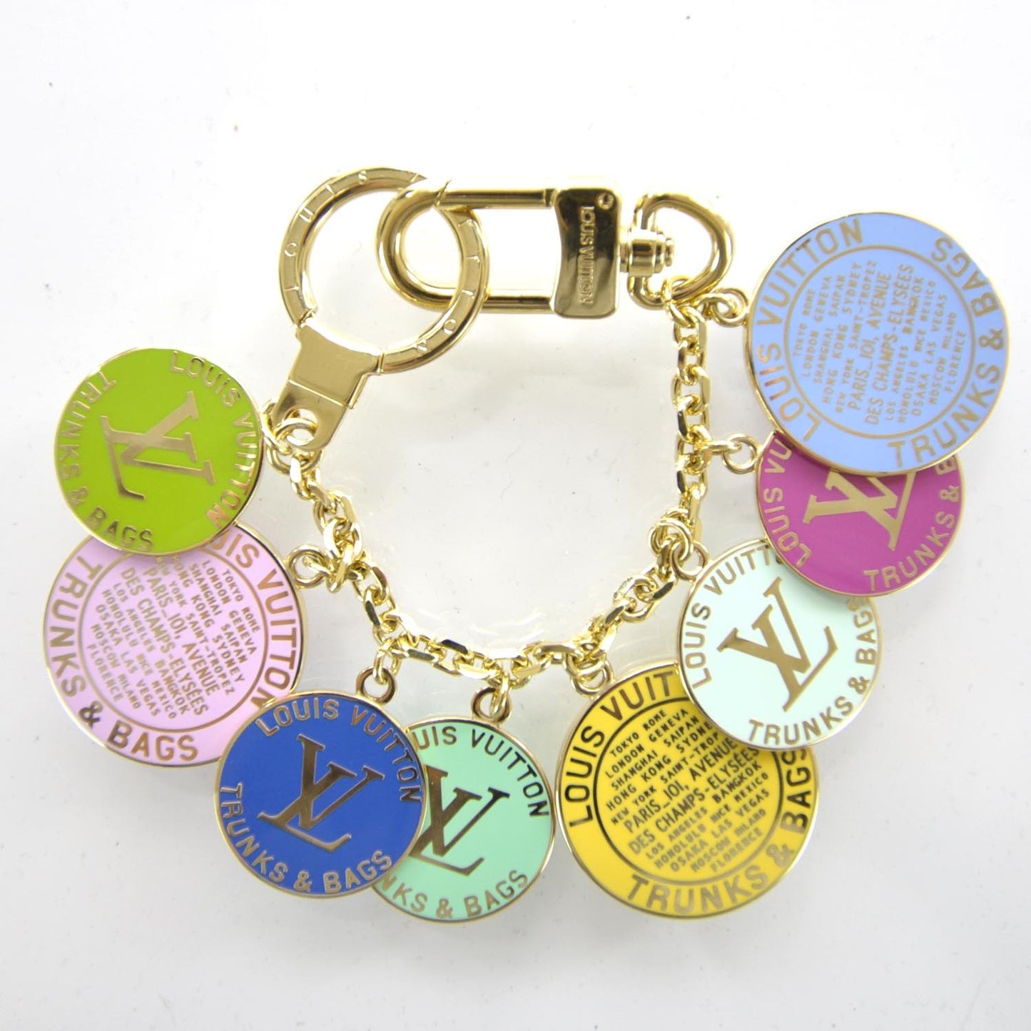 Globe Trunks and Bags Bag Charm Multicolor