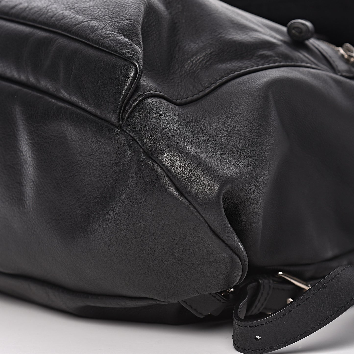Agneau Classic Hardware S Traveler Backpack Black