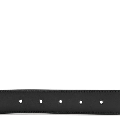 Gucci Calfskin Double G 30mm Belt 85 34 Black 3 of 7