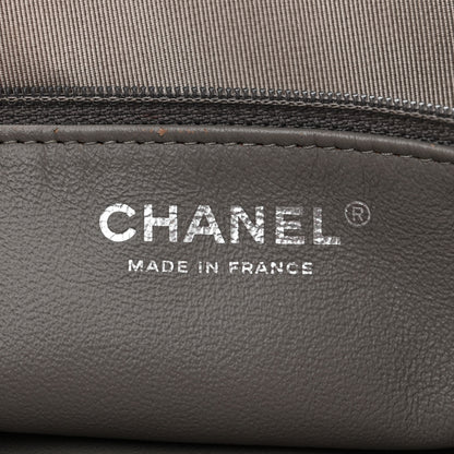 Chanel Iridescent Calfskin CC East West Shopping Tote Light Grey 6 of 14