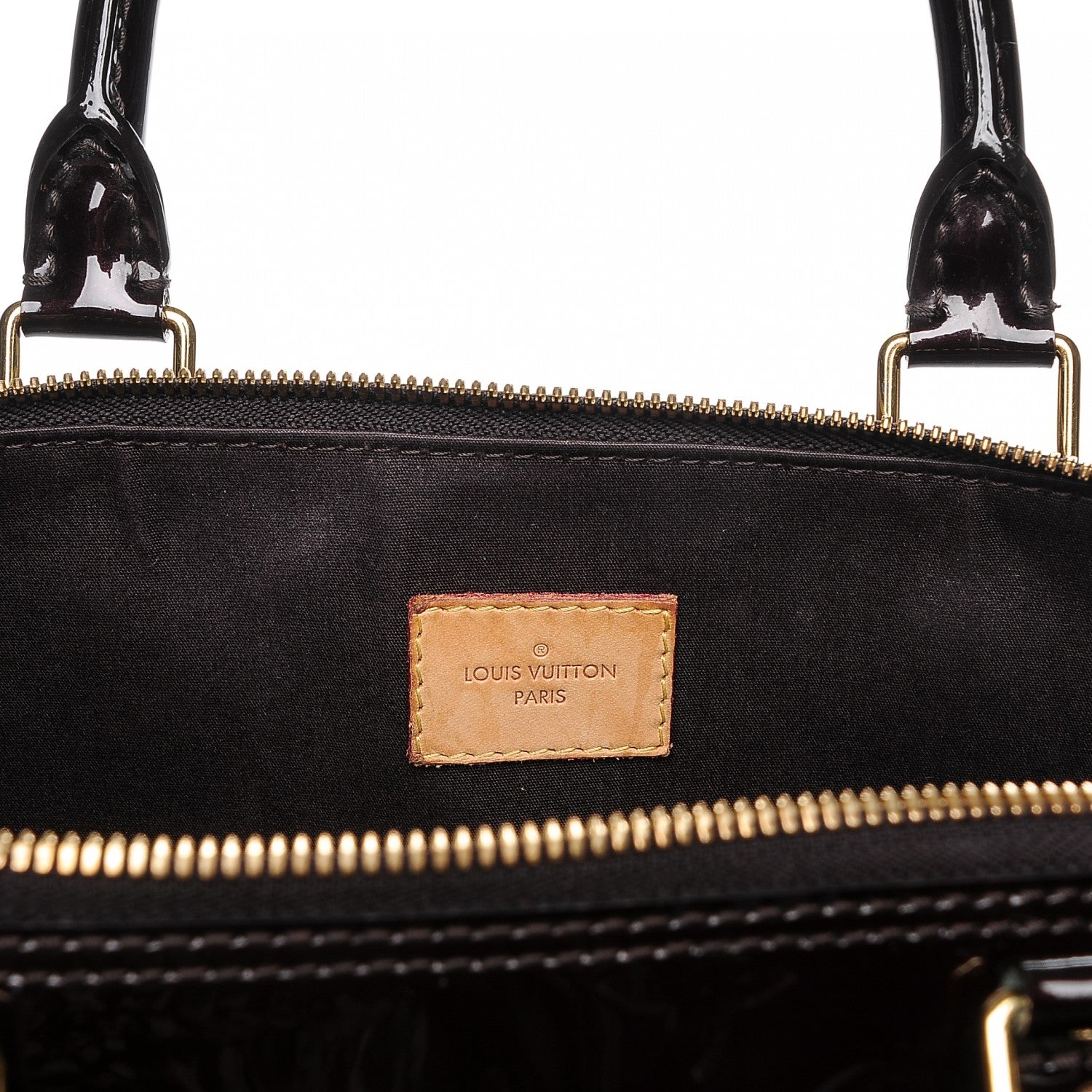 Louis Vuitton Vernis Alma GM Amarante 6 of 8