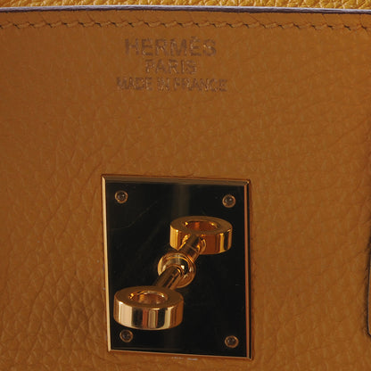 Hermes Togo Birkin 35 Curry 7 of 9
