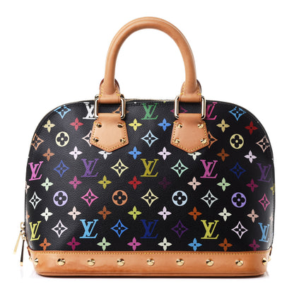 Louis Vuitton Monogram Multicolor Alma Black 1 of 4