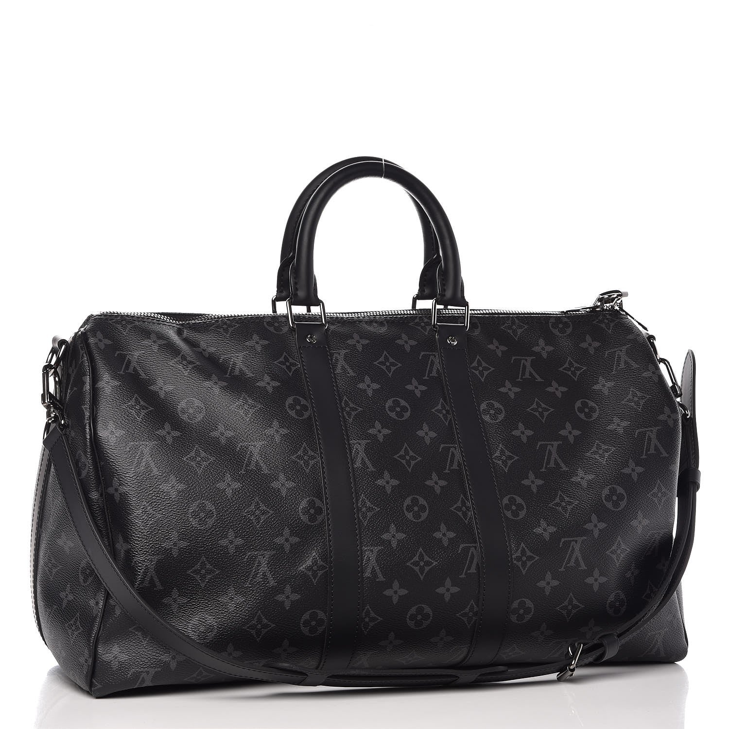 Louis Vuitton Monogram Eclipse Keepall Bandouliere 45 3 of 7
