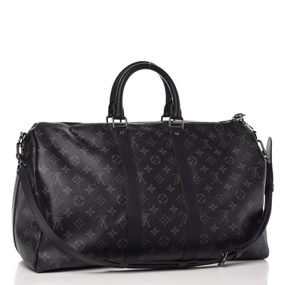 Louis Vuitton Monogram Eclipse Keepall Bandouliere 45 3 of 7