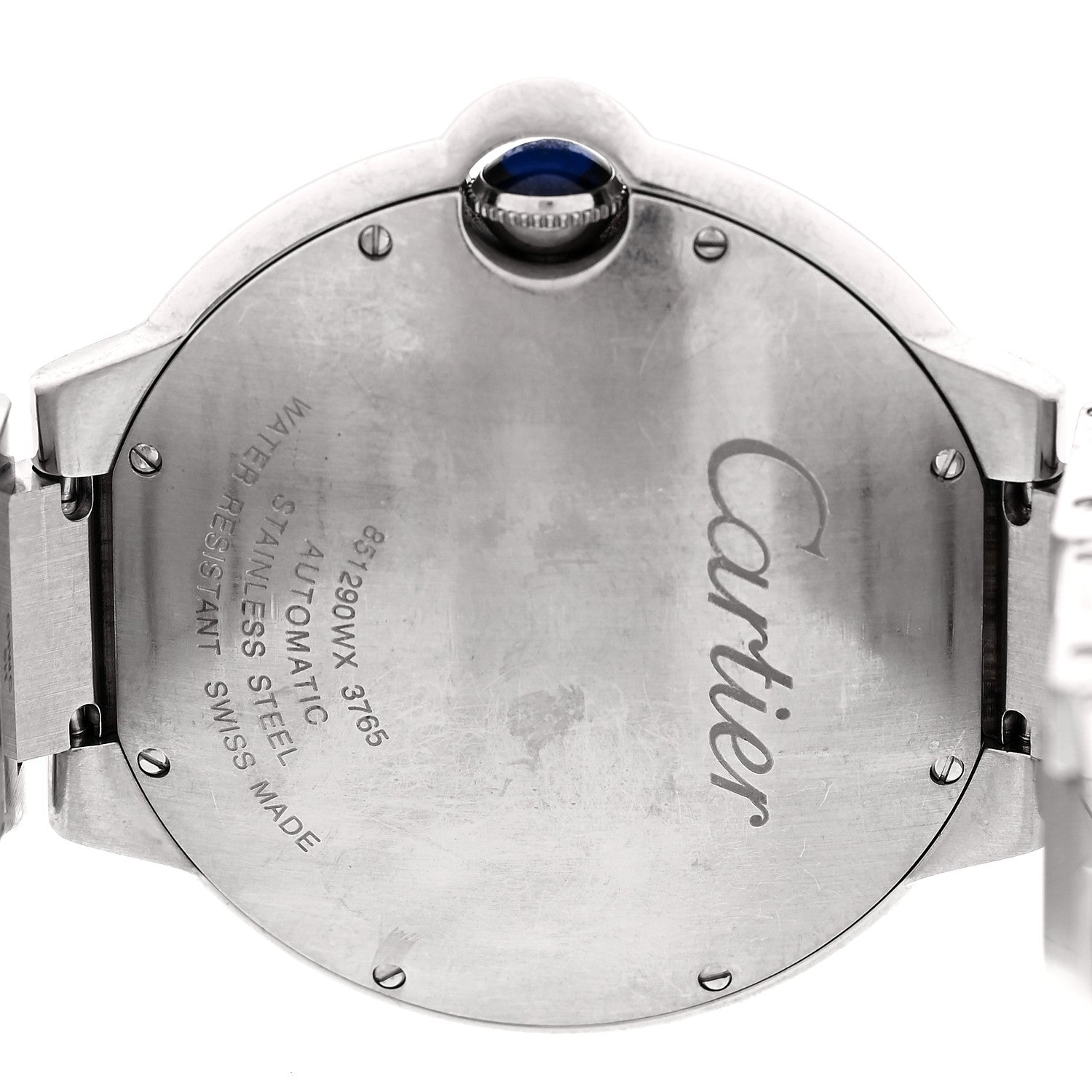 Cartier Stainless Steel 42mm Ballon Bleu De Cartier Automatic Watch 4 of 4
