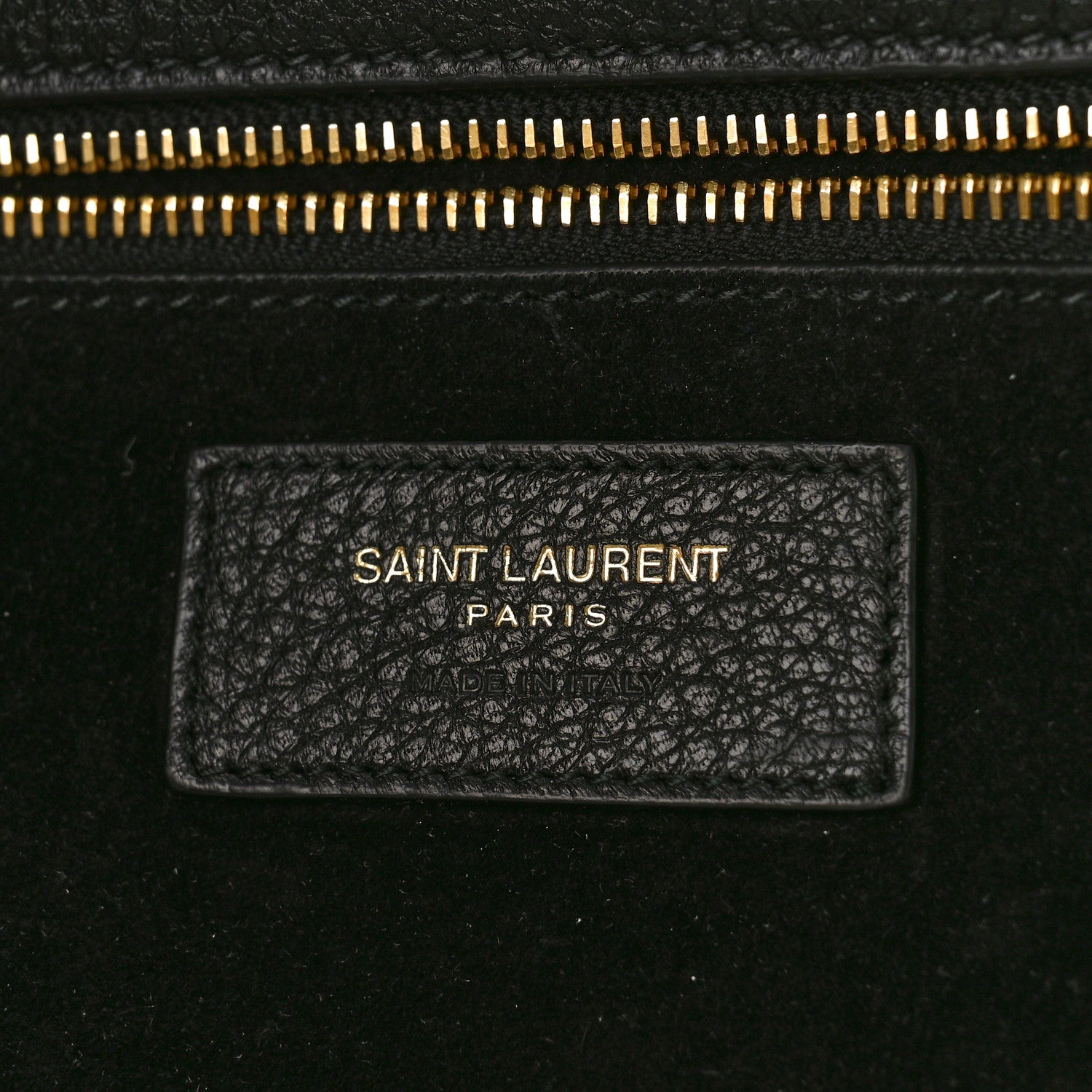 Saint Laurent Grained Deerskin Bea Tote Black 6 of 8