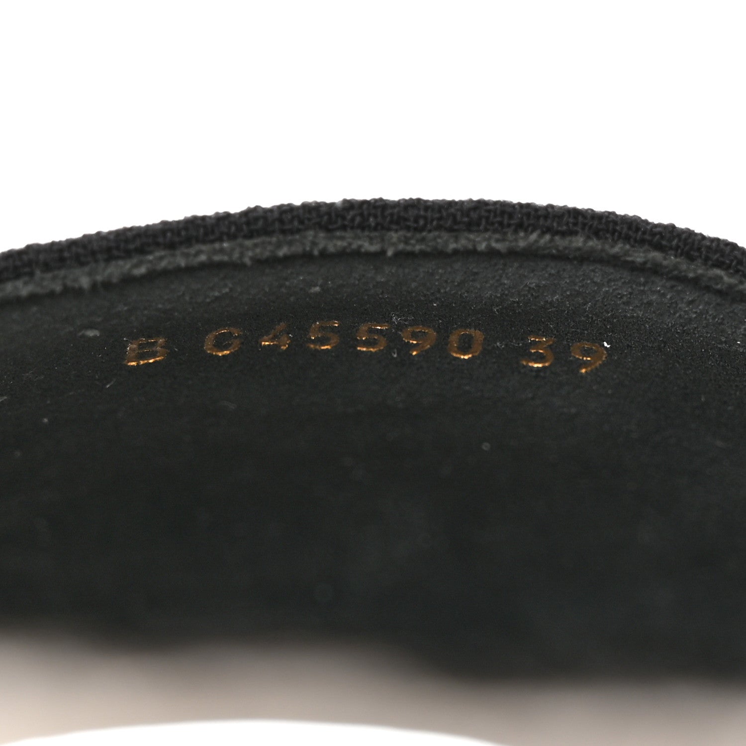 Chanel Wool Laminated Lambskin CC Slide Sandals 39 Black Gold 7 of 9