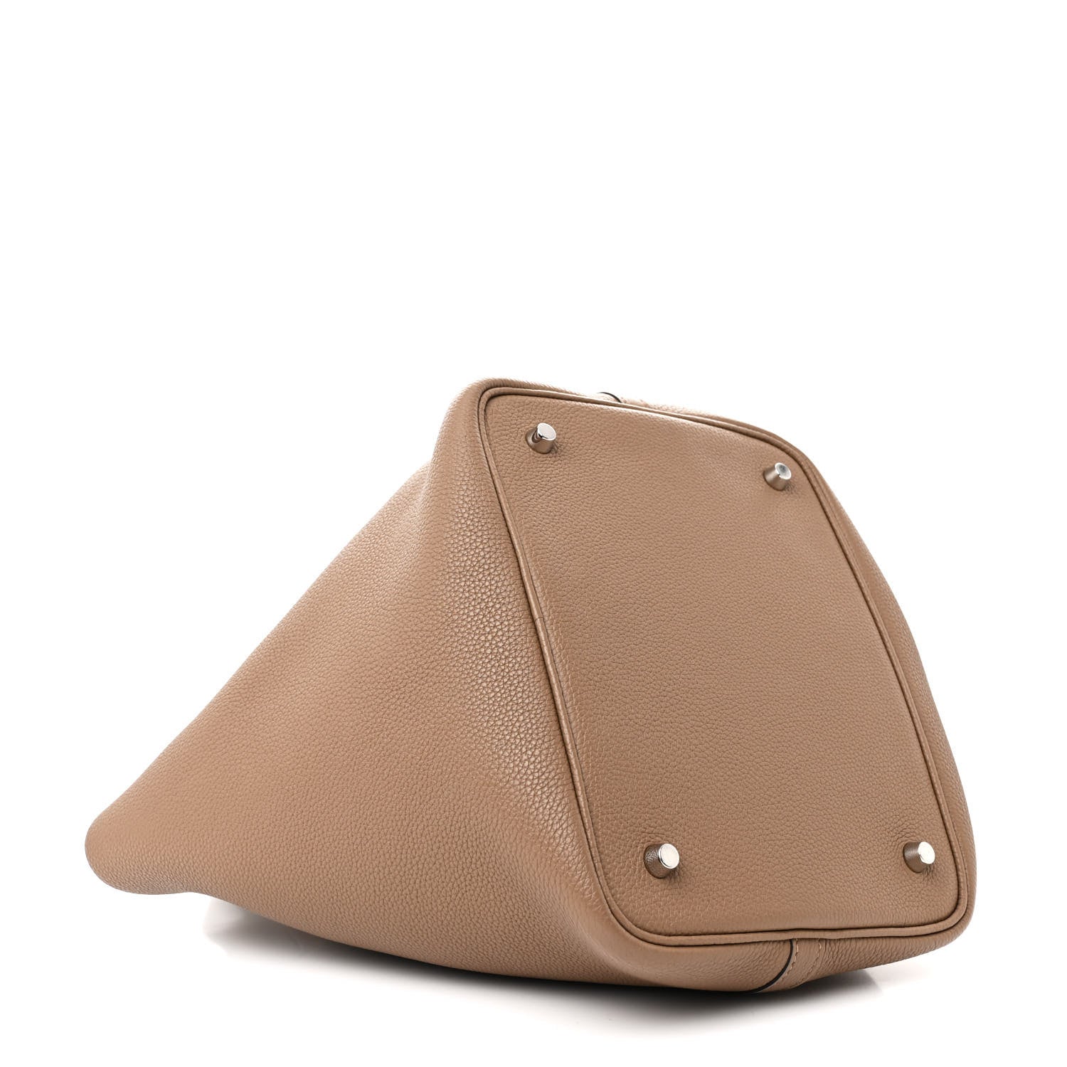 Hermes Taurillon Maurice Picotin Lock 22 MM Beige De Weimar 4 of 14