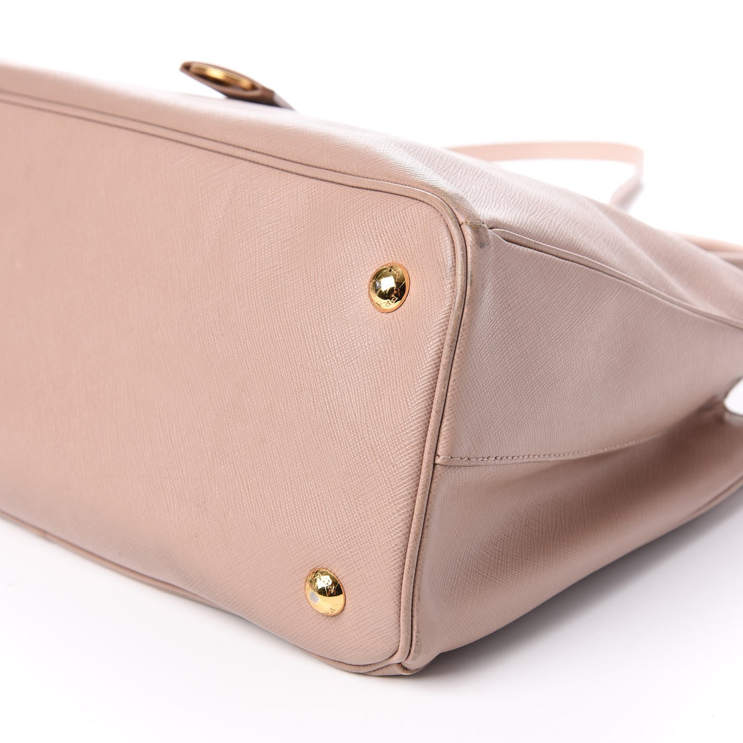 Saffiano Small Double Handle Tote Mughetto