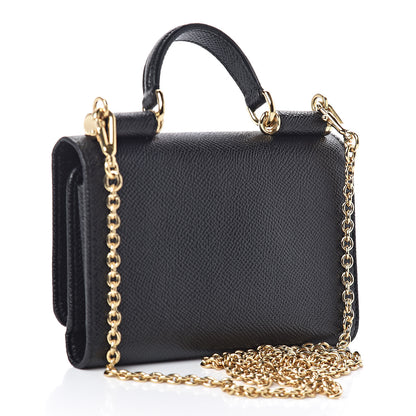 Dolce & Gabbana Dauphine Mini Von Bag Black 3 of 9